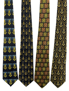 mens ties, masonic, Necktie, ties for men
