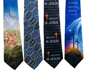 mens ties, Christian, Necktie, jesustie