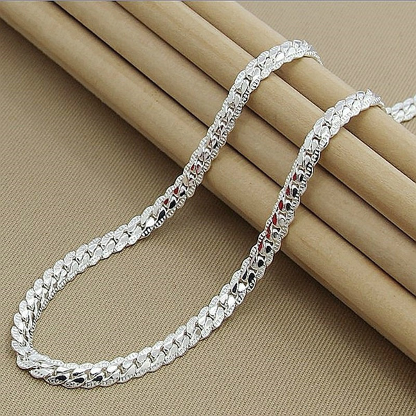 Buy Silver 925 Sterling Silver Italian Snake Chain for Teen and Women Online