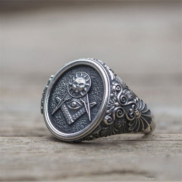 Gothic shop masonic rings