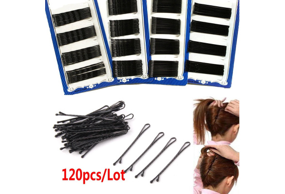 56× Women invisible Hair Clips Flat.Bobby Pins Grip Salon Hairpin* Barrette T9Z1 
