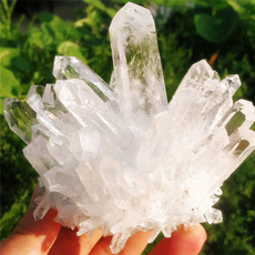 Beautiful, crystalcluster, healingstone, whitecrystal