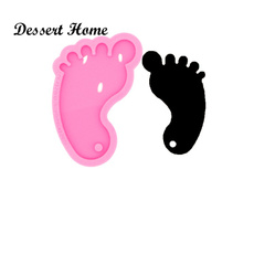 footepoxymold, Key Chain, Jewelry, epoxyandresincraftmold