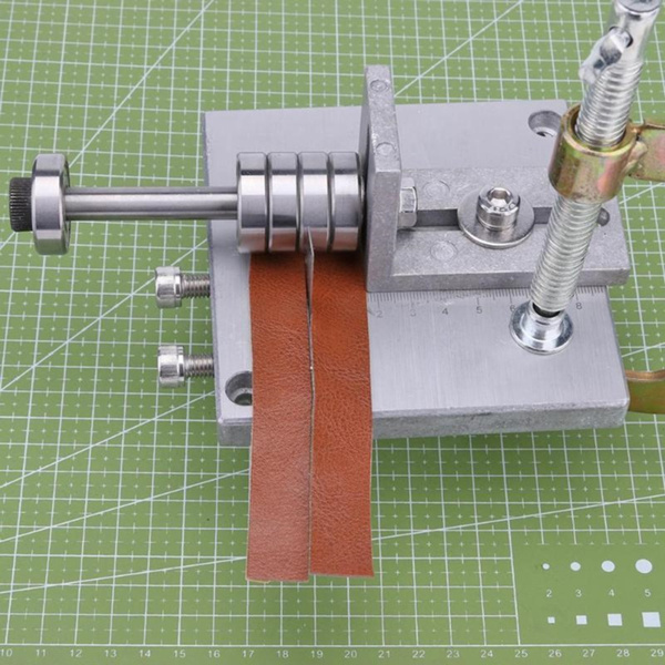 Silver Manual Leather Cutting Machine Belt Cutter