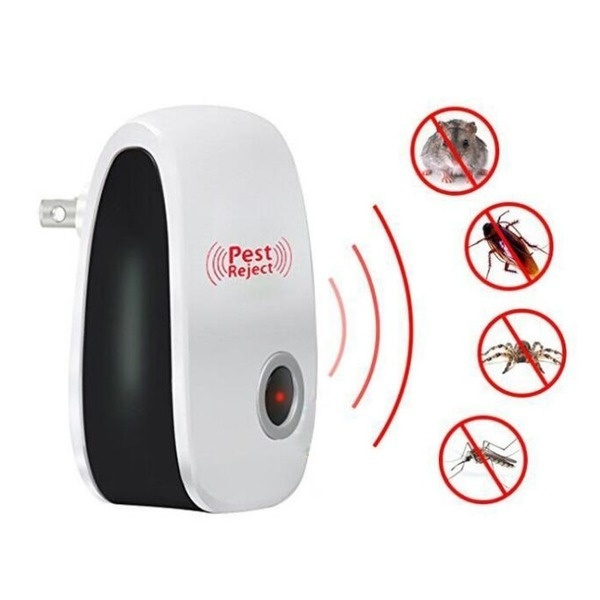 Enhanced Version Electronic Cat Ultrasonic Anti Mosquito Insect Repeller Rat 