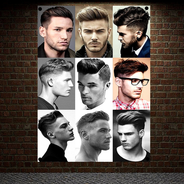 Short-Spikes-Hairstyle-For-Men Barber Shop Poster Signboard Tapestry Banner Flag Wall Art 96X144 CM AD01 | Wish Short-Spikes-Hairstyle-For-Men Barber Shop Poster Signboard Tapestry Banner Flag Wall Art 96X144 CM AD01 | Wish