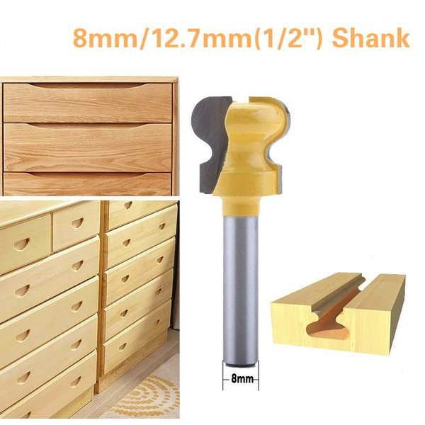 8mm Shank Double Finger Wood Router Bit Wood Drawer Milling Cutter Woodwork Tool