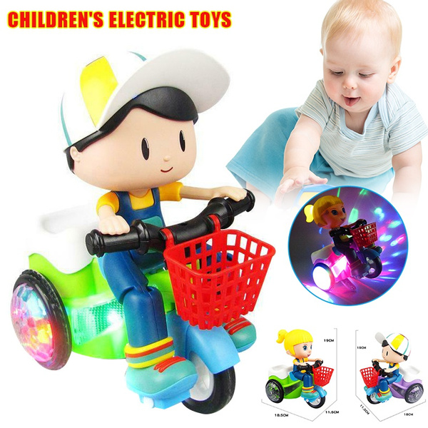 Musical best sale tricycle boy