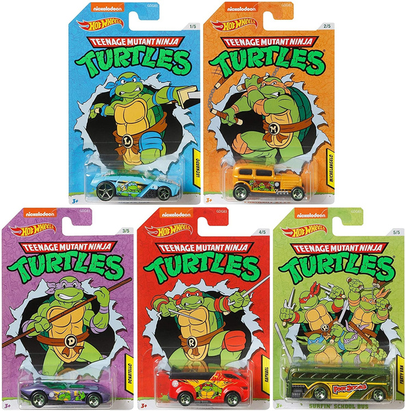 Hot wheels on sale ninja turtles