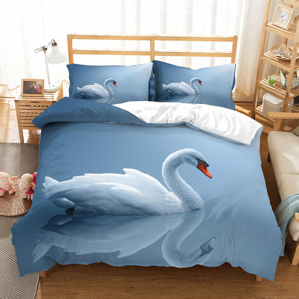 Animal Theme Pattern 3D Printed Down Duvet Cover Bedding