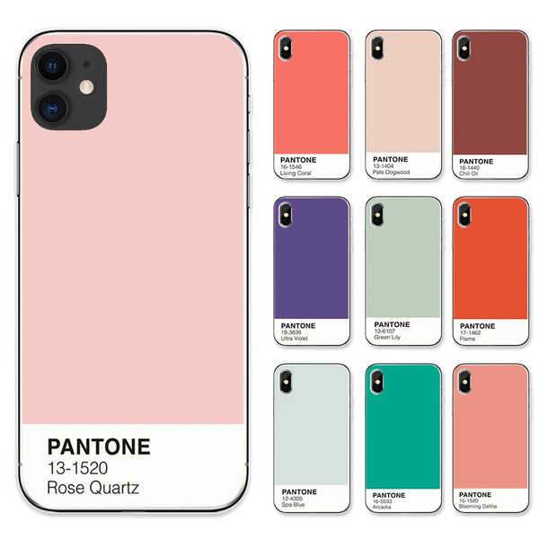Candy Color Phone Case Solid Color Pantone Soft TPU Cover for IPhone 11 Pro Max IPhone 8 7 6S Plus X XS MAX 5 5S SE XR Concha Fundas Coque Samsung ...