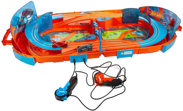 Hot wheels carrying case slot store track set