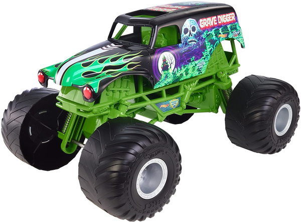 Large grave digger hot sale monster truck toy