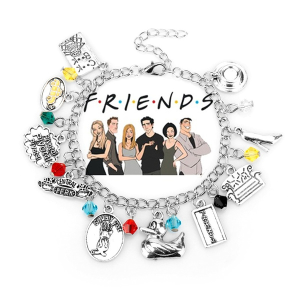 Friends tv show sales charm bracelet