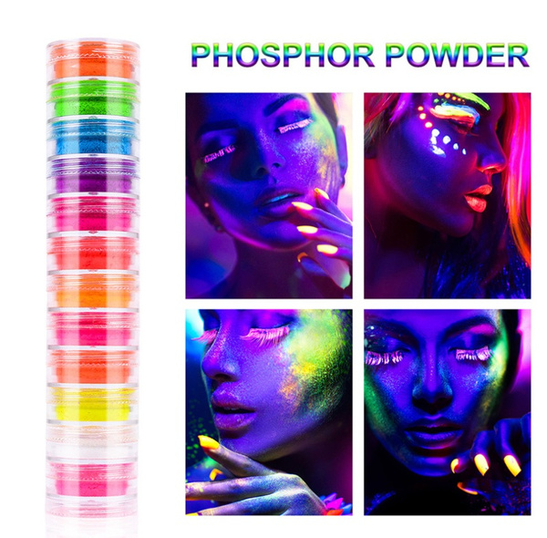 Neon Luminous Glow Powder Super Bright Fluorescent Powder Pigment