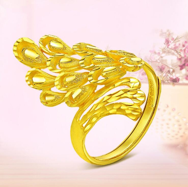 Minimalist Design Double Layers 18K Gold Plated Waterproof Daily Rings 2023  New In Stainless Steel Rings For women - AliExpress