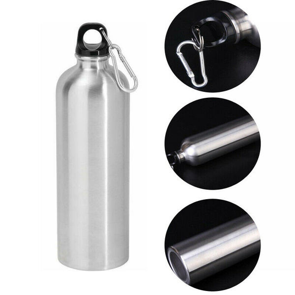 500ML/750ML Stainless Steel Water Bottle Vacuum Thermos Insulated Metal  Flask Sports Gym Cup Bottle