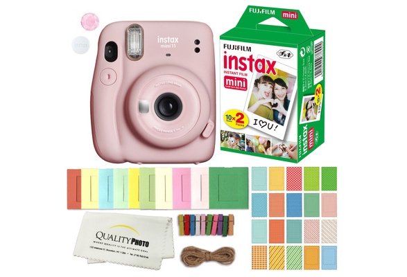 Fujifilm Instax Mini 11 deals Instant Film Camera in Blush Pink