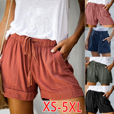 Summer, Shorts, high waist, pants