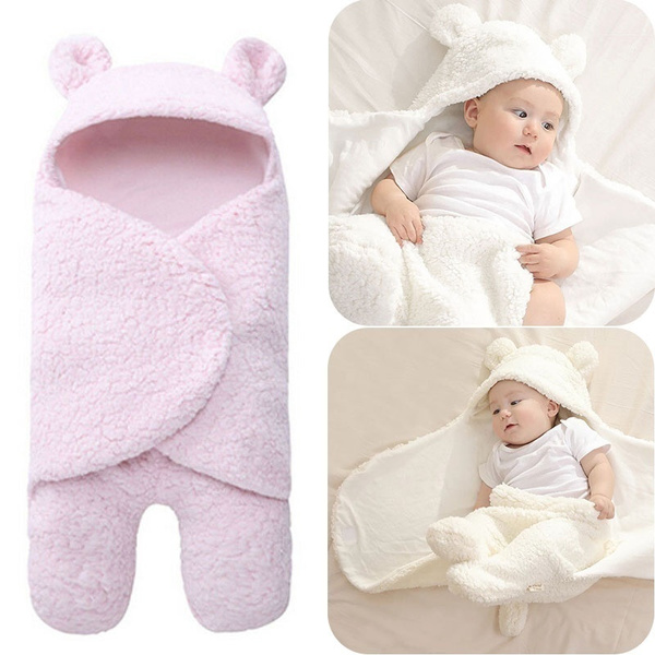 Newborn Infant Baby Boy Girl Swaddle Sleeping Bag Wrap Blanket Photography Prop 