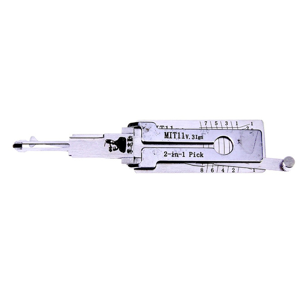 FO38 DBH LiShi 2-in-1 Car Pick and Decoder Tool Auto Lock Pick Set,Professional Locksmith Tool 