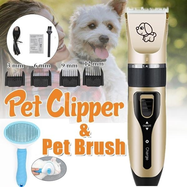 small dog grooming brush