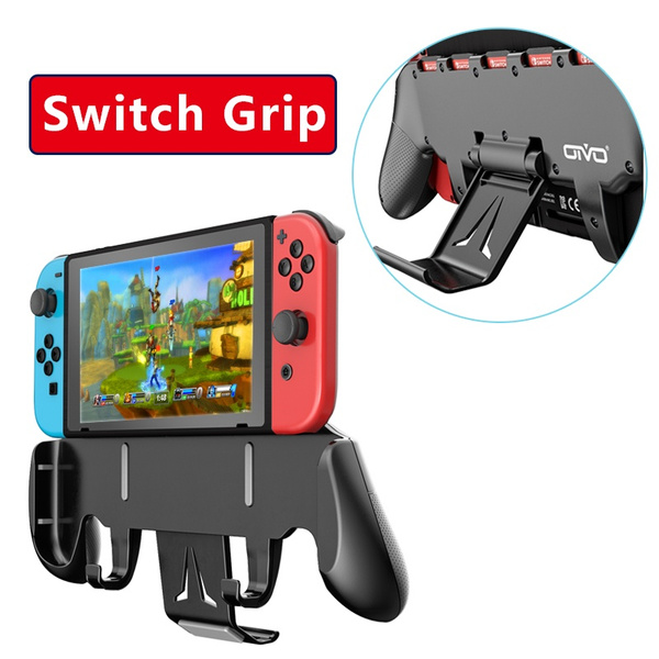 OIVO Gaming Case for Nintendo Switch, Comfortable & Ergonomic Switch Charging with 5 Game Cards Storage |
