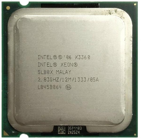 Intel Xeon X3360 2.8 GHz Quad-Core CPU Processor 12M 95W 1333 LGA