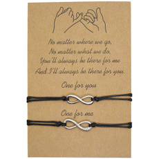 infinity bracelet, promisebracelet, distancebracelet, Gifts
