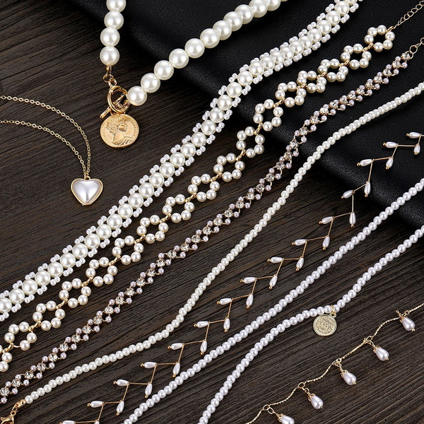 Short Clavicle Chain Necklace Jewelry 