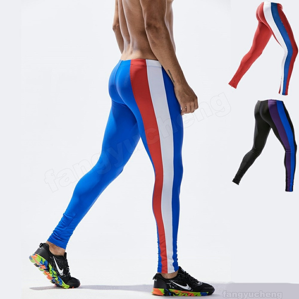 Running Tights Men Compression Fitness Pants Mens Sports Leggings