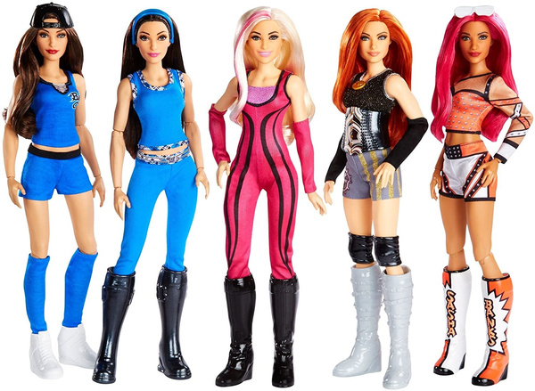 wwe superstars fashion dolls