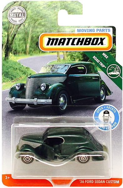 Matchbox Moving Parts MBX Road Trip '36 FORD SEDAN CUSTOM