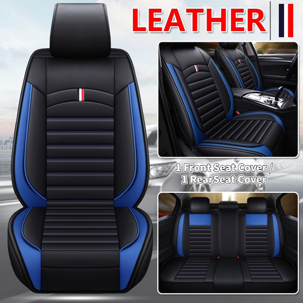 Car Seat Cover Universal, Universal Leather Car Seat Covers Full Set