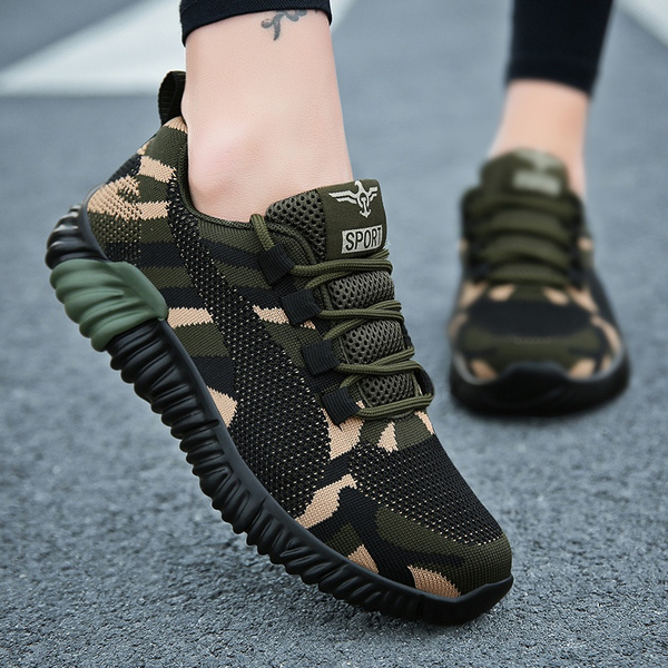 camouflage sports shoes