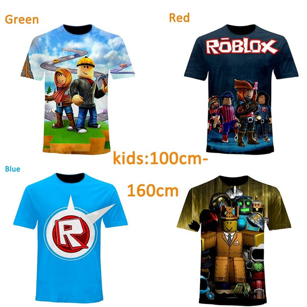 2020 Fashion Roblox 3d Printed T Shirts Kids T Shirts Boys Girls T Shirts Funny Tees Wish - cool boy clothing roblox