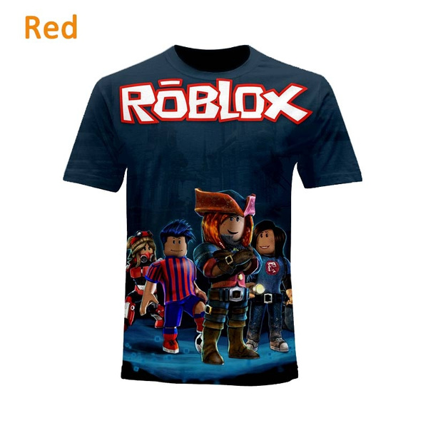 2020 Fashion Roblox 3d Printed T Shirts Kids T Shirts Boys Girls T Shirts Funny Tees Wish - how to create t shirts in roblox 2020