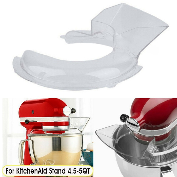 Compatible One-Piece Pouring Shield Guard for KitchenAid KSM500PS