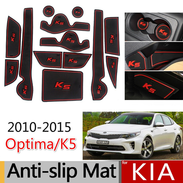 Anti Slip Gate Slot Mat Rubber Coaster For Kia Optima 2010 2011 2012 2013 2014 2015 Kia K5 Tf Mk3 Accessories Car Stickers Wish