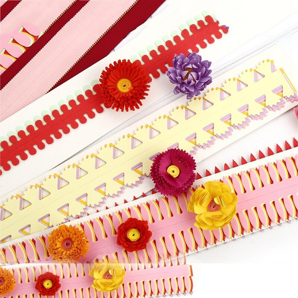 DIY: Paper Strips Flower 