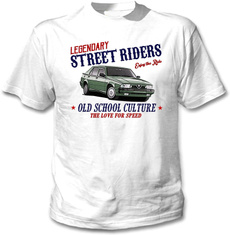 School, Funny T Shirt, mensalfaromeo751985oldschoolwhitetshirt, summer shirt