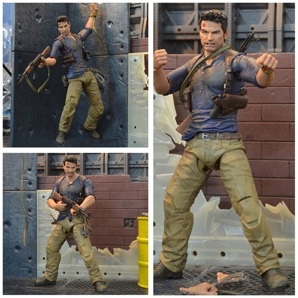 Uncharted 4 Nathan Drake Action Figure by NECA