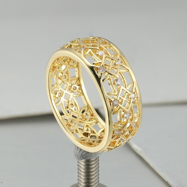 Buy quality Jali pattern 22k gold ring in Pune