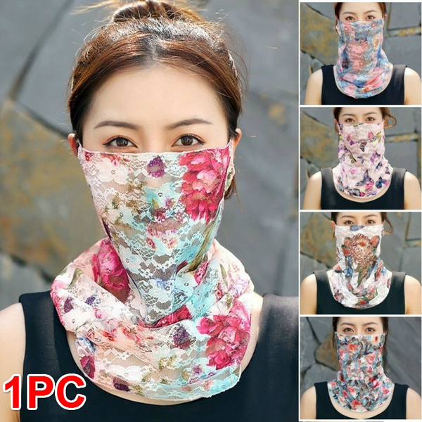bandana with ear hooks