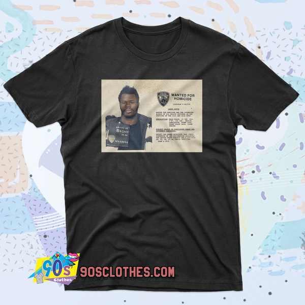 Larry Davis Wanted For Homicide 90s T Shirt Style | Wish