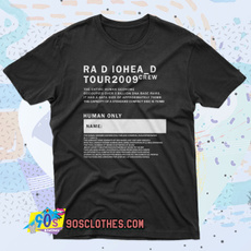 Tour 2009 Radiohead Crew 90s T Shirt Style | Wish