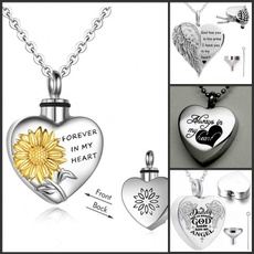 Steel, Heart, memorialrelative, Jewelry