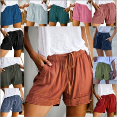 Summer, Beach Shorts, high waist shorts, Waist