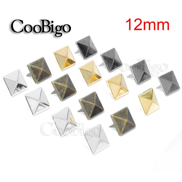 Metal Studs Leather Pyramid, Metal Pyramid Studs Rivets