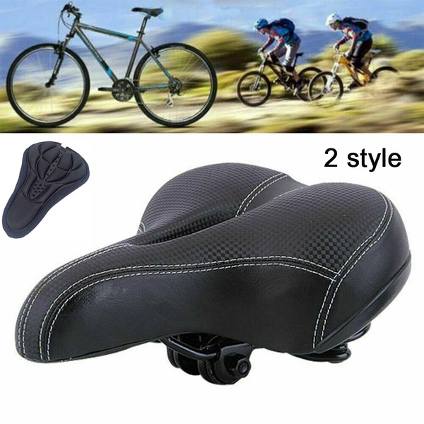 Bicycle seat best sale soft cushion